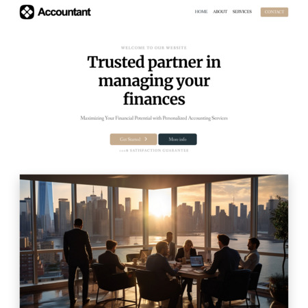 Accountant Website Template (3)