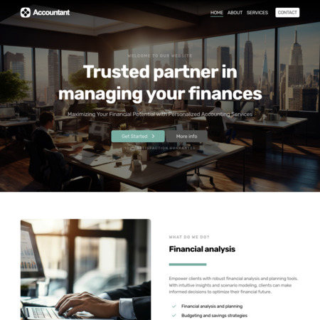 Accountant Website Template (2)