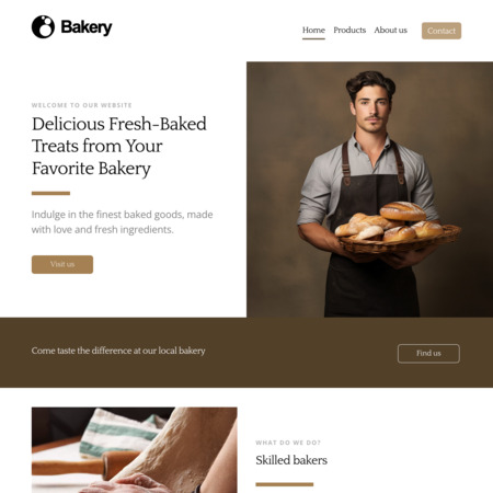 Bakery Website Template (4)