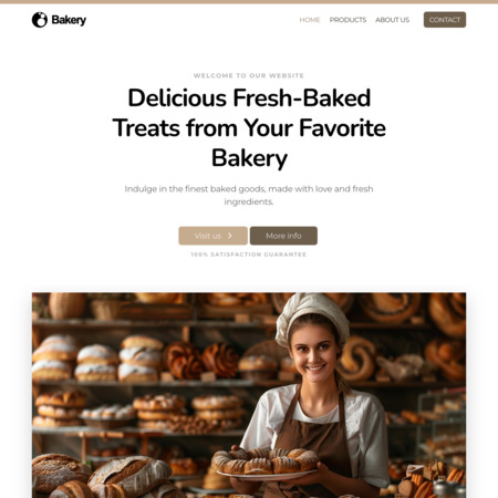Bakery Website Template (3)