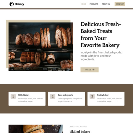Bakery Website Template (1)