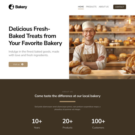 Bakery Website Template (7)
