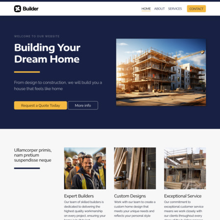 Builder Website Template (2)