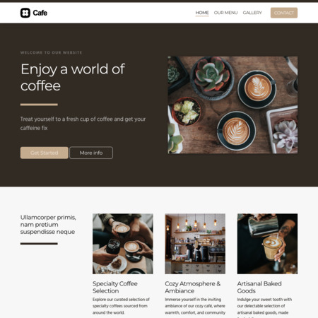 Cafe Website Template (3)