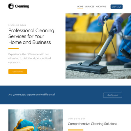 Cleaning Service Website Template (7)