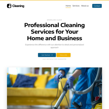 Cleaning Service Website Template (5)