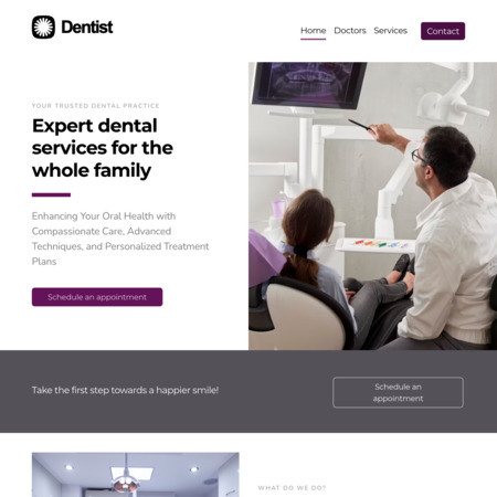Dentist Website Template (5)
