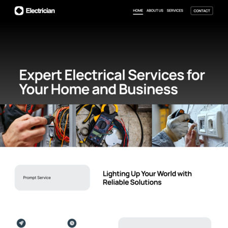 Electrician Website Template (5)
