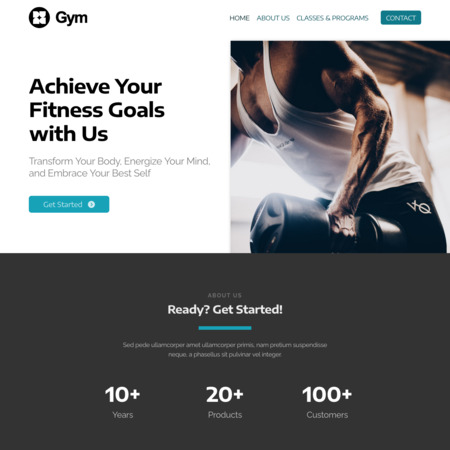 Gym Website Template (5)