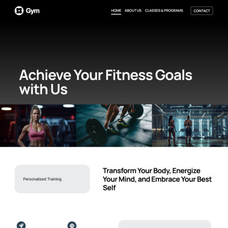 Gym Website Template (6)