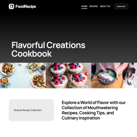 Food Recipe Website Template (6)