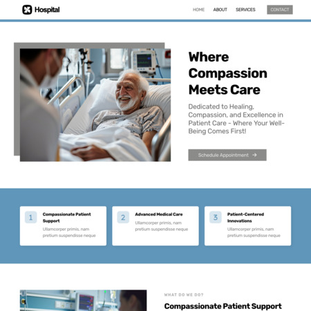 Hospital Website Template (4)