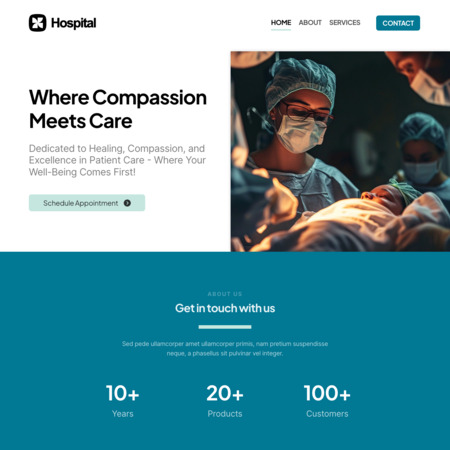 Hospital Website Template (6)