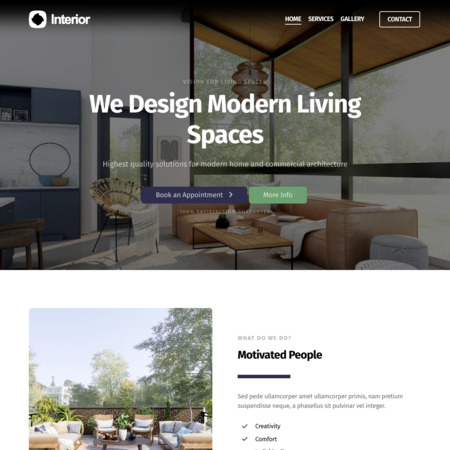 Interior Design Website Template (1)