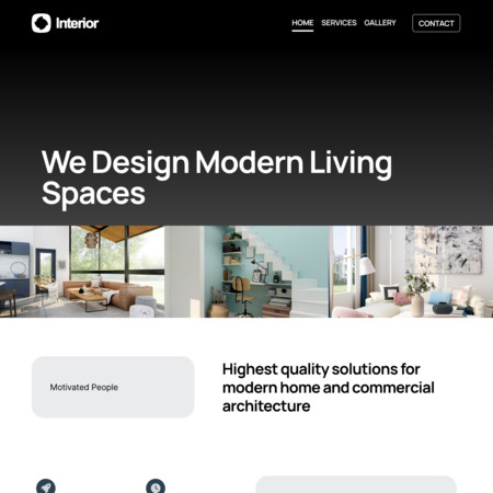 Interior Design Website Template (7)