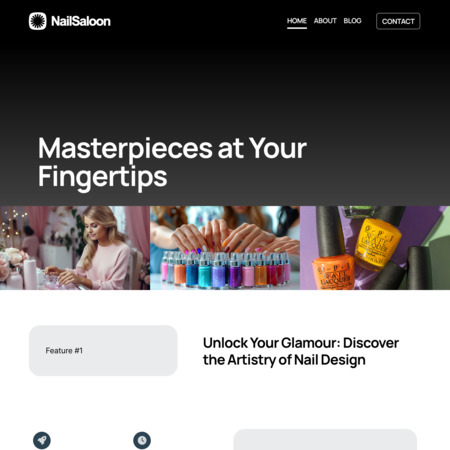 Nail Saloon Website Template (4)