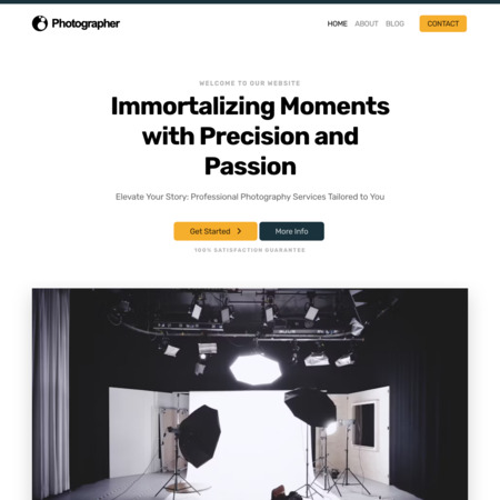 Photographer Website Template (5)