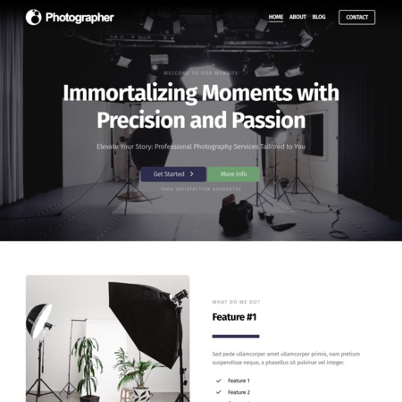 Photographer Website Template (6)