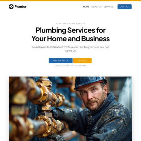 Plumber Website Template (4)