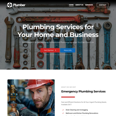 Plumber Website Template (1)