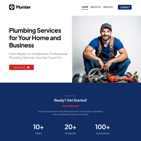 Plumber Website Template (2)