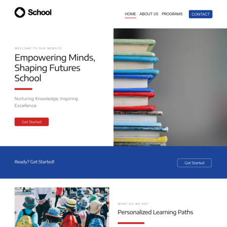 School Website Template (5)