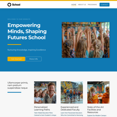 School Website Template (6)