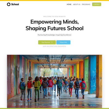 School Website Template (3)