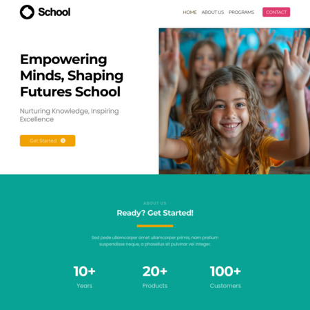 School Website Template (1)