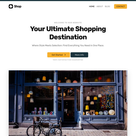 Shop Website Template (7)