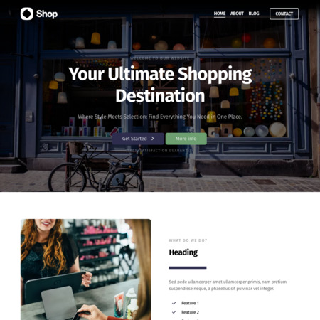 Shop Website Template (1)