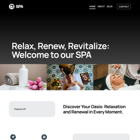 Spa Website Template (2)