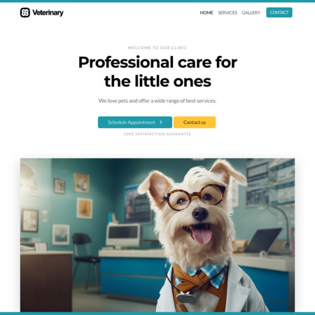 Veterinary Clinic Website Template (6)