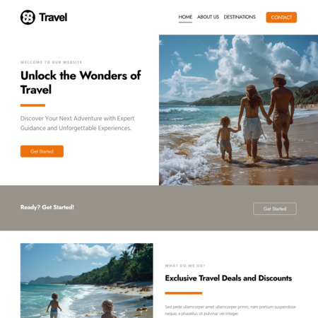 Voyage Website Template (7)