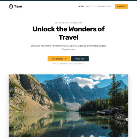 Voyage Website Template (1)