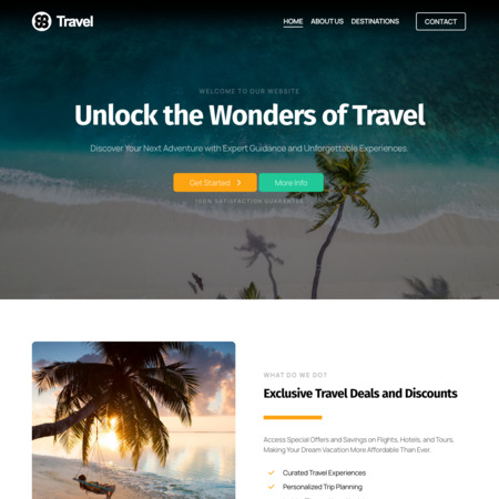 Voyage Website Template (6)