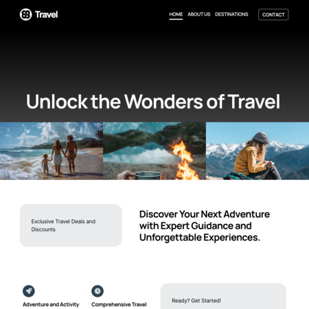 Voyage Website Template (5)