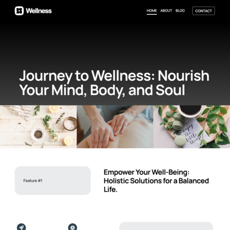 Wellness Website Template (1)