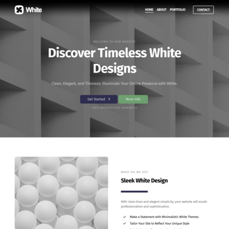 White Website Template (1)