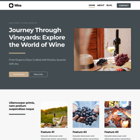 Wine Website Template (6)