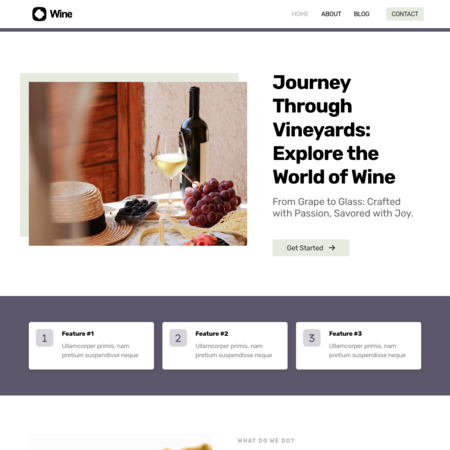 Wine Website Template (1)