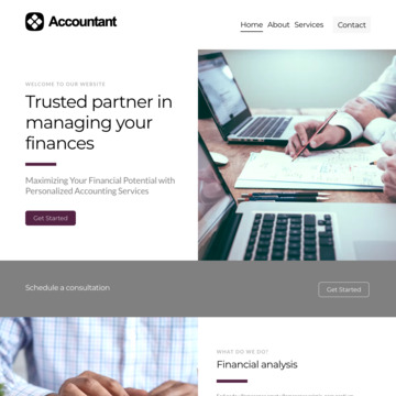 Accountant Website Template (5)