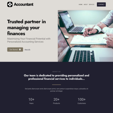 Accountant Website Template (6)
