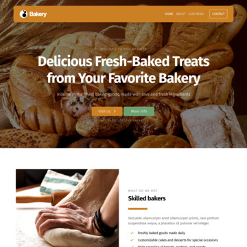 Bakery Website Template (2)
