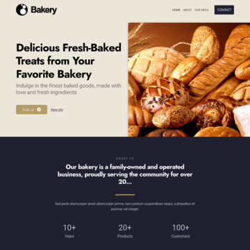 Bakery Website Template (6)