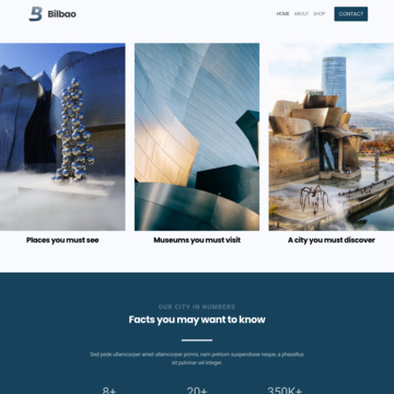 Bilbao Website Template
