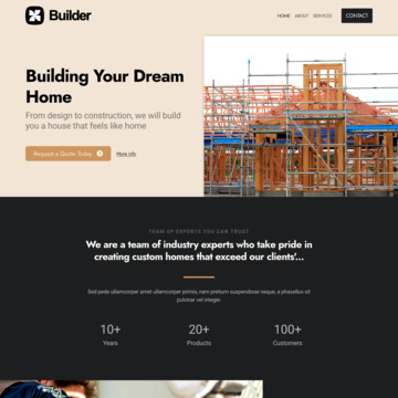 Builder Website Template (5)