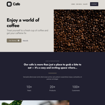 Cafe Website Template (5)