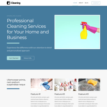 Cleaning Service Website Template (5)