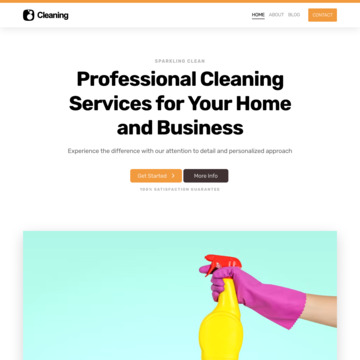 Cleaning Service Website Template (4)